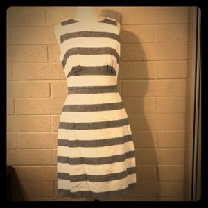 Jcrew factory striped dress